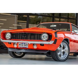 Rico Industries NASCAR Kyle Larson 12" x 6" Silver Chrome Frame 12" x 6" Chrome Frame - Car/Truck/SUV Automobile Accessory