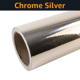 Ebt Accepted Here Premium Sticker Decal Chrome Mirror Silver Metallic v1 - Chrome Silver - 2" W x 2" H