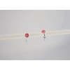SILVER 925 Anna Flair AE223035 Colorful Smile One Touch Earrings,