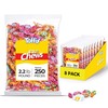 Toffix, Fruit Chews, Center-Filled Soft Fruit Chews Candy Individually Wrapped