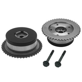 12621505 VVT Sprocket Cam Phaser Intake Exhaust Gear for 2012-2017 Chevy Equinox Malibu Impala/for GMC Terrain/for Buick Lacrosse Regal Verano 2.4L L4 Engine Replace 917-254 12578516