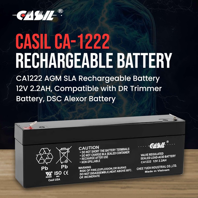 Casil CA1223 Battery - DR Trimmer Battery, Alexor Battery -