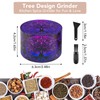 Grinder Herb Large, 63mm, 4 Piece Purple Grinder with 40