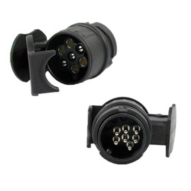 The Drive Car Trailer Adaptor 13 to 7-Pin Short Version Mini Short Adapter
