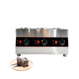 Sauce Bottle Warmer,110V Electric Cheese Sauce Warmer with 3 * 22 oz Bottle Commercial Hot Fudge Cheese Caramel Jam Sauce Warmer Dispenser Pump