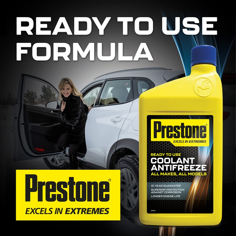 Prestone LOYAF2100LGBA Coolant/Antifreeze - Ready to Use 1lt