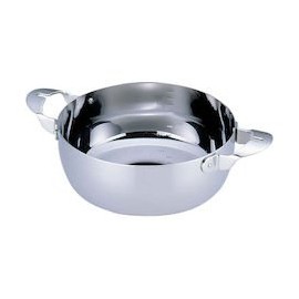 MARUTAMA (marutama) both pattern denzi Both Hands Pot 22 cm