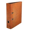 Lederluxus Cognac Lever Arch File DIN A4 Approx. 8 cm