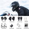BETOWEY Motorrad Headset Intercom, BT-S3 Freisprechanlage Helm Gegensprechanlage Bluetooth Motorrad
