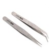 Stainless steel tweezers for plastic model assembly, tweezers for bead crafting / 스텐리스 프라모델조립용핀셋 비즈공예용핀셋