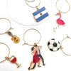 Argentina Wine Charms, Argentinian Gift, Set of 6 Include: Guitar,