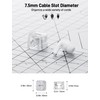 gliship 6-Pack Magnetic Cable Clips - Cell Phone Cord Holder
