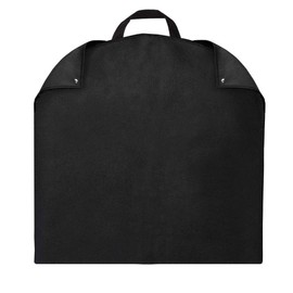 Garment Bag Suit Cover for Men Travel Bag 120 cm with Carry Handles and Metal Eyehole for Folding for Suits Coats Dresses, Black [127]