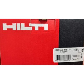 HIlti Concrete Nail X-C 20 B3 MX Direct Fastening