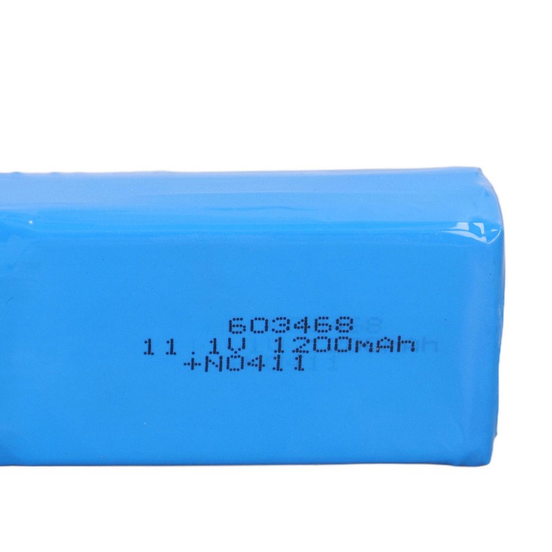 Remote Control Boat Battery Lightweight Safe 11.1V 1200mAh Battery Remote