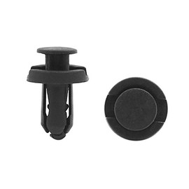 uxcell 50 Pcs Plastic Push Type Rivet Fastener Bumper Pin Clips 10mm x 18mm x 20mm