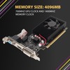 Low Profile GPU 4G DDR3 128bit 700MHz 1400MHz HD DVI