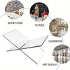 Acrylic Book Stand Large Open Display for Cookbook Art Bible