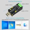 Jhoinrch USB to RS485 RS422 Converter Adapter