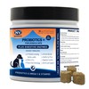 NATRIVIGA Freeze-Dried Probiotics for Dogs with Enzymes, Omega-3 & Zinc