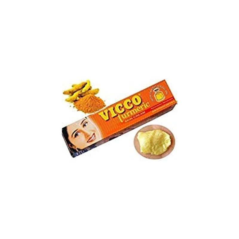 Vicco Turmeric Skin Cream with Sandalwood Oil -70g X 2