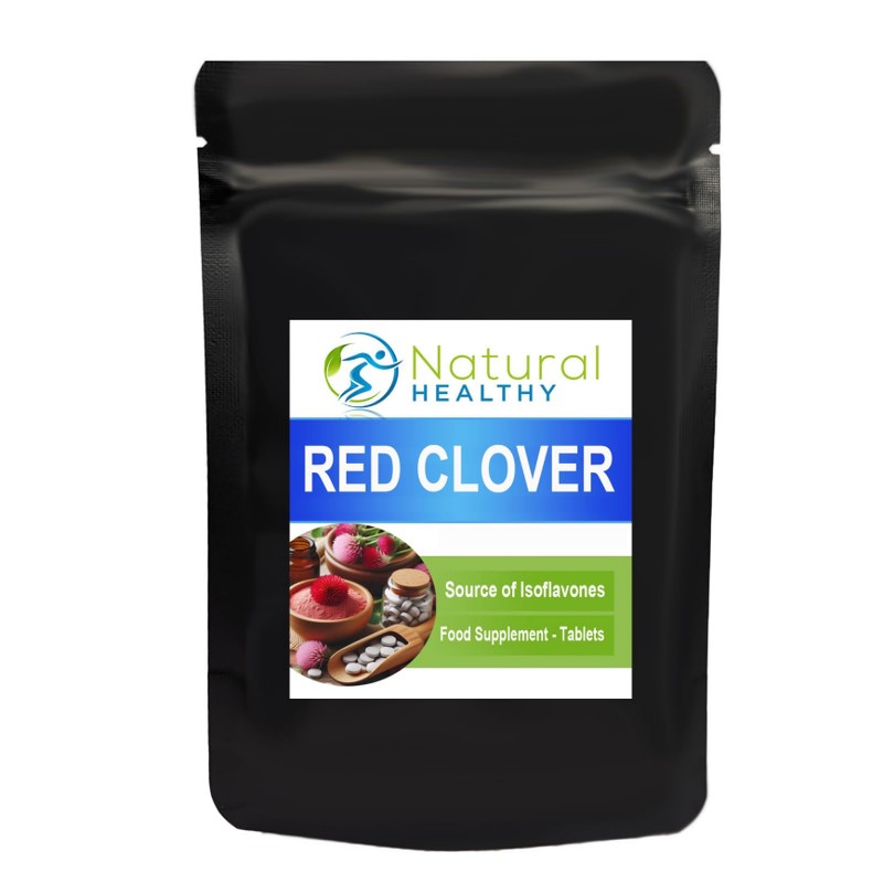 Red Clover Extract Tablets 1000mg (60 Tablets) Natural Supplement -