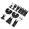 12pcs Universal High Carbon Steel Oscillating Saw Blades Multifunctional Cutting