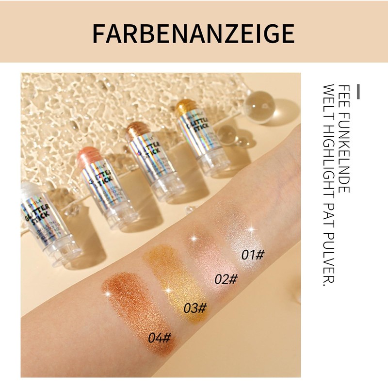 Qwesure Xixi Highlighting Stick Pearl Body Glow Highlighting Full Body