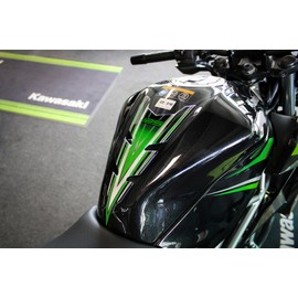 Tankpad Tank Sticker Green Tank Protector Compatible with Kawasaki Z125 X508402