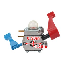 Carbhub C1U-W12A Carburetor Fit for Zama C1U-W12B C1U-W12A Engine, Fit for Poulan FL1500 FL1500LE Gas Leaf Blower Fit for Craftsman 944794201 358794201 Blower Replace 530071629 with Tune Up Kit