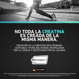 Flairfit Creatina Monohidratada Creapure En Polvo de Alta Pureza  50 servicios  250g  Sabor Natural                                                   