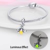 PARCOM Charms S925 Sterling Silver Fits Bracelets Bee Bead Charms