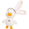 xutao Cute Duck PVC Keychain Cartoon Animal Keychain for Backpack