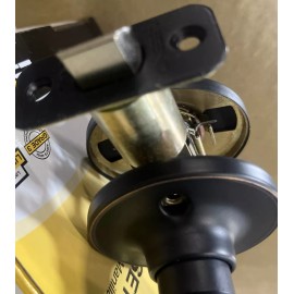 Legend 809125 Wave Style Lever Handle Passage Leverset Lockset Oil Rubbed Bronze