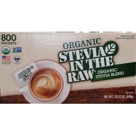 Organic Stevia In The Raw 800 Packs Stevia Blend