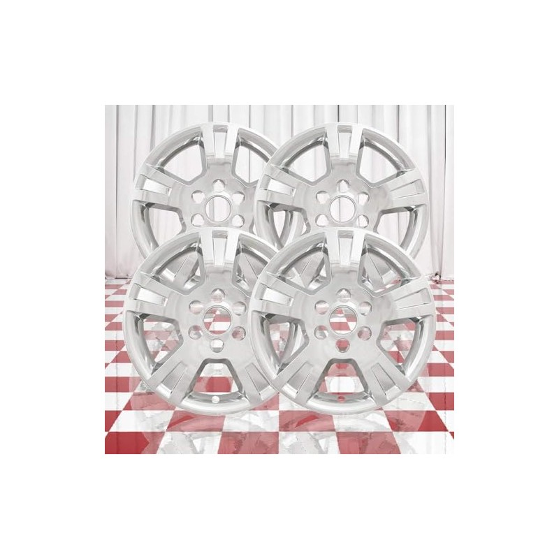 Brighter Design Set of 4 Front and Rear Chrome 5