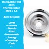 BLUMKRAFT 2 Pcs Radiator Adapter Connector M38 x 1.5 Modern