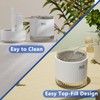 SZO Portable Small Humidifier, 2025 NEW USB Personal Desktop Humidifiers