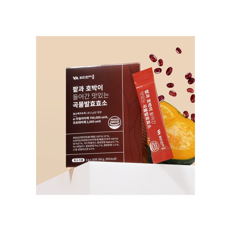 Vitamin Village Delicious Grain Fermented Enzyme with Red Beans and