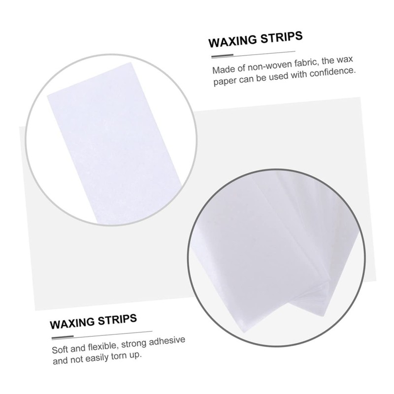 Mikinona Single Use Wax Strips for Hair Removal Non Woven