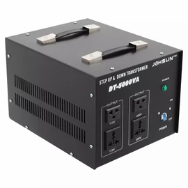 SHONFYVS Voltage Converter Transformer 5000W Heavy Duty Voltage Converter Voltage Transformer Step Up Down 110V to 220V 220V to 110V Converter,Electrical Power Voltage Converter Transformer, Black