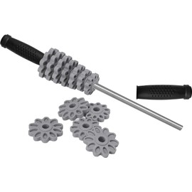 EDX Roller Massager Stick Customizable Sizes & Shapes with 12 Nodes, Men & Women