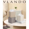 Vlando Square Tissue Case, Compact, For Cars, Stylish, Tissue Cover,