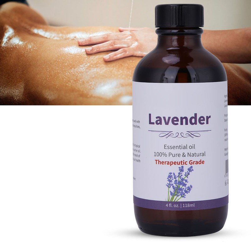 MELAO 118ml Lavender Oil Aromatherapy Essential Oils for Face Moisturizer