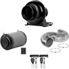iPower 4 Inch 195 CFM Inline Fan Vent Blower, Upgrade
