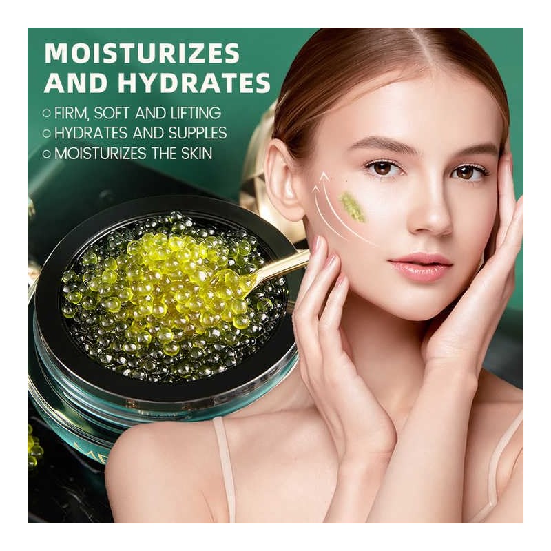 Mercilen Marine Collagen Revitalizing Cream with Pearl Beads, Anti-Aging Face