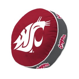 Logo Brands Washington State Cougars Puff Pillow