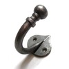 IRONMONGERY WORLD® 3050AI 5 X Ball TIP Antique Style Single