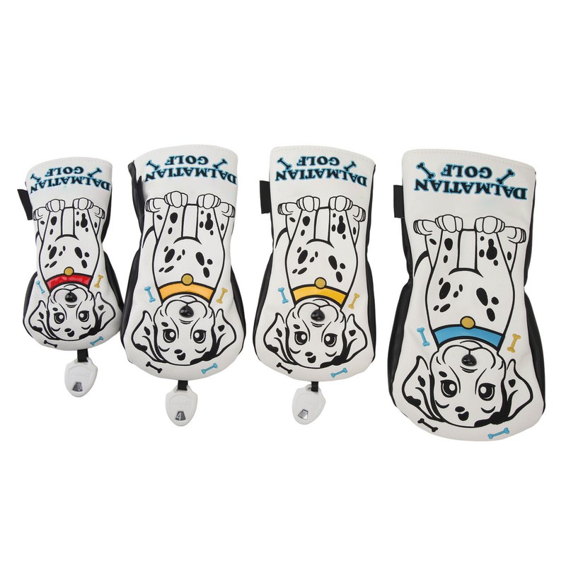 Golf Club Head Cover Waterproof PU Golf Club Covers Set