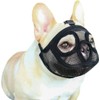 Mesh Muzzle for Dogs, French Bulldog Muzzle, Durable, Breathable, Short
